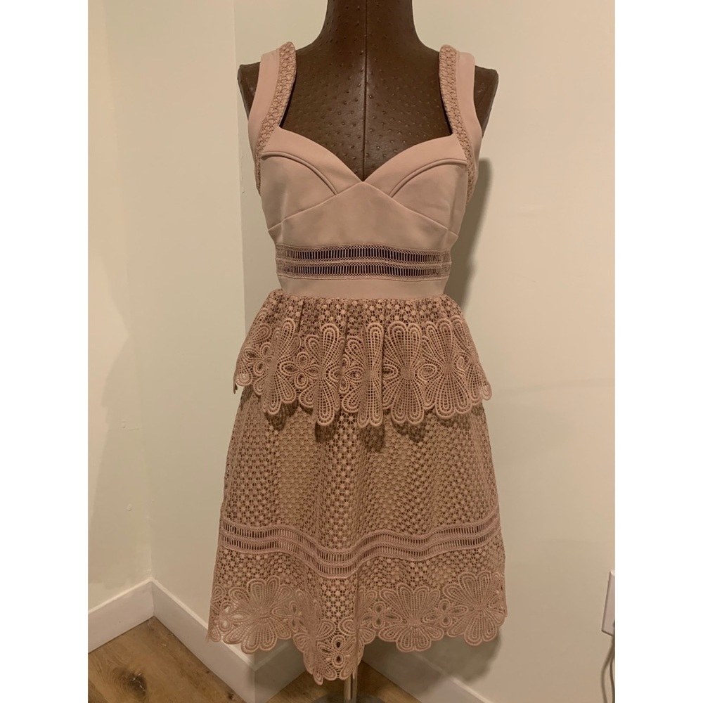 Self Portrait Bustier Mini dress